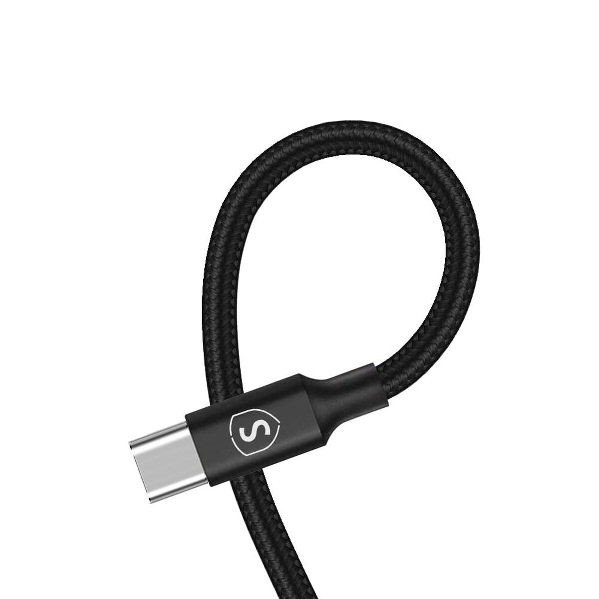 Kabel USB C Baseus Cafule Černý Černá/šedá 1 m